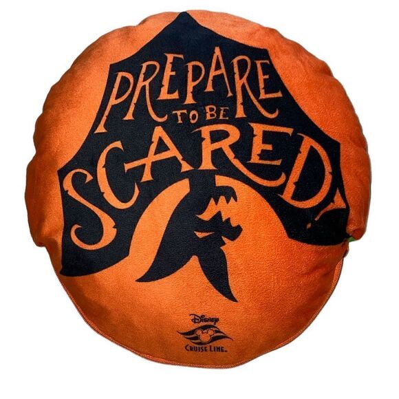 Disney Cruise Line Dracula Mickey Halloween Pillow with Zipper Pouch - Picture 2 of 4